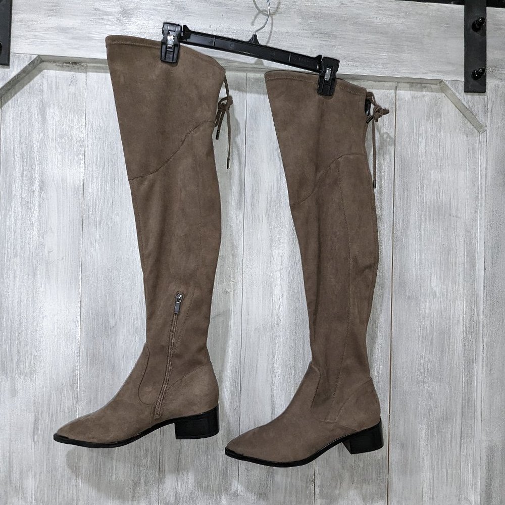 MARC FISHER LTD Yuna Over the Knee Boots Pointed Toe